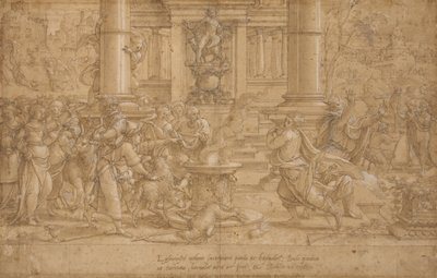 Il sacrificio a Listra da Pieter Coecke van Aelst